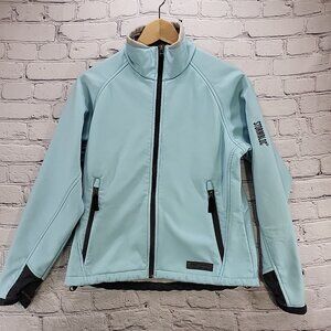 Drift Creek Outdoors Stormbloc Jacket Womens Sz L Large Pale Blue